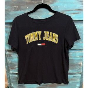 Tommy Jeans Shirt Women’s Size Large Blue